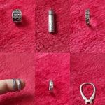 Ezüst gyűrűk, kulcstartó, szelence fotó