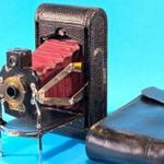 Kodak NO.1A Folding Pocket mod C fényképezőgép gyönyörű állapotban fotó