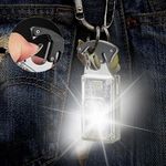 Univerzális hordozható mini COB LED zseblámpa, elektronikus öngyújtó fotó