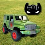 Távirányítós terepjáró / RC Jeep - full funkciós rádióvezérlés - zöld fotó