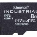 Kingston SDCIT2/8GBSP Industrial microSDHC 8GB Class 10 UHS-I U3 memóriakártya - KINGSTON fotó