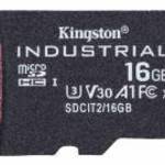 Kingston SDCIT2/16GBSP Industrial microSDHC 16GB Class 10 UHS-I U3 memóriakártya - KINGSTON fotó