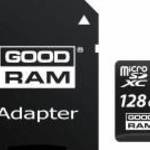 GOODRAM M1AA-1280R12 128GB microSDHC CL10 UHS-I memóriakártya + adapter fotó