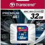 Transcend 32GB SDHC Class 10 memóriakártya fotó