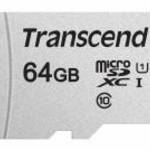 Transcend 64GB microSDXC Class 10 UHS-I U1 memóriakártya fotó