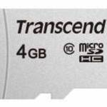 Transcend 300S 4GB 95 MB/s, 45 MB/s microSDHC memóriakártya fotó
