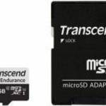 Transcend High Endurance TS64GUSD350V 64GB microSDXC U1 memóriakártya adapterrel fotó