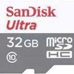 SanDisk Ultra SDSQUNR-032G-GN3MN 32GB MicroSDHC Class 10 UHS-I memóriakártya fotó
