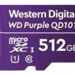 Western Digital Purple 512GB microSDXC Class 10 UHS-I memóriakártya - WESTERN DIGITAL fotó