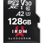 GOODRAM IR-M2AA-1280R12 microSDXC IRDM 128GB UHS-I U3 A2 memóriakártya adapterrel fotó