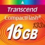 Transcend Compact Flash 16GB High Speed 133x memóriakártya fotó