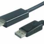 PremiumCord KPORTADK01-01 video átalakító kábel 1 M DisplayPort HDMI Fekete fotó