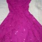 lilás pink csipke ruha 9 - 10 év/ 140 cm River Island mb: 64-76 cm h: 77 cm fotó