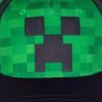Minecraft baseball sapka, zöld-fekete, Creeper, Astra - ASTRA fotó