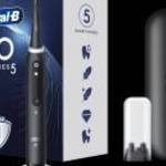 Braun Oral-B iO5 Matt Fekete Szónikus Elektromos fogkefe fotó