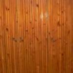 Fa borítású nagy 3 ajtós gardrób szekrény fotó