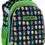 Minecraft ergonómikus hátizsák, iskolatáska, 2 rekeszes, 40x28x21cm, Multi Characters, Astra - ASTRA fotó