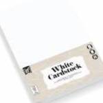Fehér karton, névjegykarton, fotókarton, A/4, 220 g, 10 lap/cs, CR0037 - Egyéb fotó