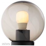 Kültéri lámpatest Gömb, 1 x E27, füstös fotó