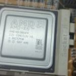 AMD-K6 kerámia proci + AT alaplap. fotó