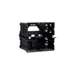 Hager GLS5500 Parapet csatorna Készülékbeépítő doboz (H x Sz) 71 mm x 65 mm Fekete 1 db fotó