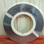 10mm x 0.2mm 1.0 Kg 1P 18650 Lítium akkupakkhoz nikkelezett acélszalag fotó