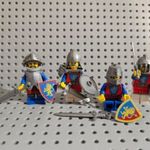 LEGO Castle - Lion Knights - Lion 4. csapat - 4 lovag figura - ÚJ fotó