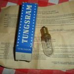 Régi retro Tungsram vetítő vagy mikroszkóp izzó gy fotó