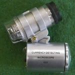 Mini pocket LED UV "mikroszkóp" fotó