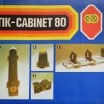 Optik-Cabinet 80 retró, régi építő optikai oktató játék , mikroszkóp, távcső stb. fotó