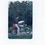 1982 VIDIA Kereskedelmi Vállalat RIGA Moped kártyanaptár fotó