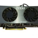 MSI Geforce GTS250 Twin Frozr OC 1GB 256bit PCI-E videókártya fotó