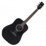 Cort - AD810E-BKS akusztikus gitár elektronikával matt fekete ajándék hangoló fotó