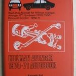 Hillman Avenger, Avenger GT, Sunbeam 1250 1500, Plymouth Cricket javítási könyv (1970-1971) fotó