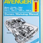 Hillman Avenger, Chrysler Avenger, Talbot Avenger, Plymouth Cricket javítási könyv (1970-82) Haynes fotó