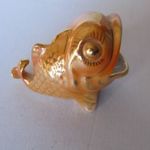Régi porcelán nipp / aranyhal fotó
