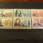 Francia postatiszta** sor 1961 kat.ár 16 euro fotó