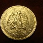 Mexico ezüst 50 centavos 1945 fotó