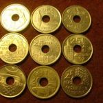Spanyol 9 féle emlék 25 peseta egyben fotó