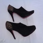 Graceland fekete velur női platform cipő 39-es fotó