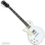 Dimavery - LP-700L balkezes elektromos gitár fehér ajándék puhatok fotó
