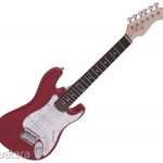 Dimavery - J-350 elektromos gitár 1/2 méret piros fotó