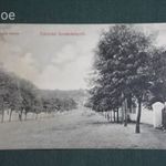 Képeslap, Szederkény, Országúti részlet, 1912 fotó