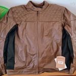 PRÉMIUM motoros dzseki bőr kabát bőrdzseki CAFERACER bőrkabát protektoros bivalybőr ÚJ XL VINTAGE fotó