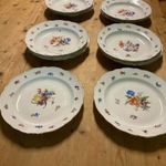 Fischer Emil gyönyörű tányérjai, 14 db! fotó