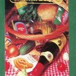 Kártyanaptár, ÁFÉSZ élelmiszer ABC áruház, bevásárlókosár, , 1989, , É, fotó