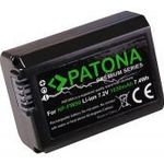 Sony NP-FW50 prémium akkumulátor / akku 1030mAh / 7, 2V / 7, 4Wh - Patona Prémium fotó
