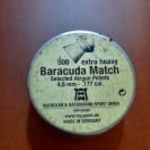 Baracuda Match 4.5mm lövedék 500db léglőszer léglövedék légpuska lövedék fotó