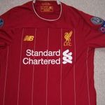 Liverpool FC New Balance piros gyerek mez, póló, VIRGIL4 BL2019 (YL/146) fotó