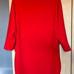 2021 Olasz piros bőfazonú laza tunika ruha ONE size fotó